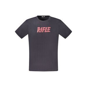 Rifle Blue Cotton Men's Men's T-Shirt